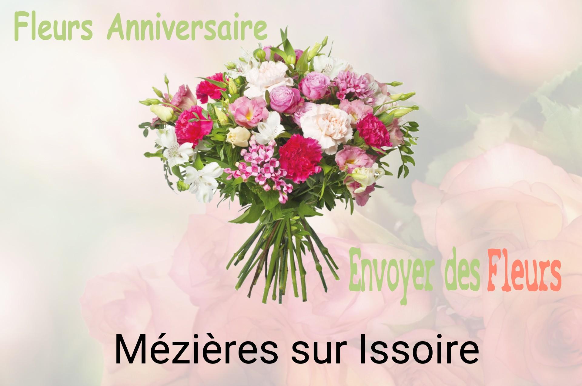 Bouquet de fleurs d’anniversaire livré à Mézières-sur-Issoire